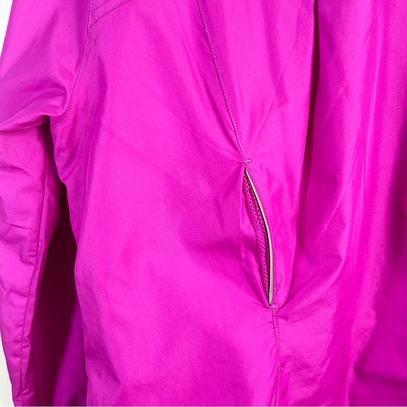 Adidas Full Zip Lightweight Windbreaker Jacket Magenta Pink; Women’s Size Medium - Picture 12 of 16